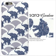 【Sara Garden】客製化 手機殼 蘋果 iPhone6 iphone6S i6 i6s 手繪 民族風 大象 水滴 保護殼 硬殼