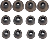 12 PCS Replacement EarGels Ear Gels Ear Buds Tips Compatible with Jabra Elite 65t Earbuds/Jabra Elit