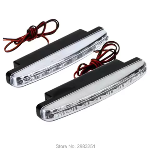 DC12v Waterproof Car LED Day Light Driving Lamp For AUDI a3 a4 b5 b6 b7 b8 c5 c6 a5 a6 q3 q5 q7 TT a