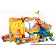 200PCS FUNLOCK SNOW MOUNTAIN & CASTLE MARBLE RUN