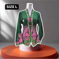 (TOP ONLY) SIZE L KEBAYA BABA NYONYA ORIGINAL BERBUTANG