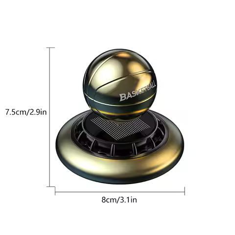 Solar Power Car Aromatherapy 360 Degree Rotation Air Freshener Natural Plant Auto Creative Perfume A