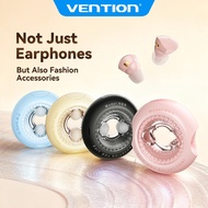 Vention Wireless Bluetooth Earbuds  Earphones  Donut Design Bluetooth 5.3 Silicone Earbuds Long Batt