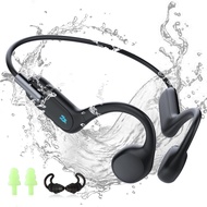 HIFI WALKER T10 Air, Bone Sound Headphones, IPX8 Waterproof Headphones Swimming Open-Ear Bluetooth 5