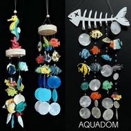 WIND CHIMES FISH SHELL HANGING DECORATION WIND CHIMES BELL
