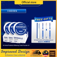 Dr Smile  5x Whitening Big White Teeth Whitening Tooth Cleansing Powder Probiotics Toothpaste Oral C