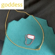 Ongpin Mnl Gold Necklace Pawnable 10k US Gold Rope Necklace For Men And Women Stainless Steel Materi