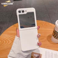 KISSCASE เคส Flip5 Samsung Z Flip6พับหน้าจอมาการอง360ฝ้ารวมทั้งหมดของซัมซุง Flip5 Flip6แบบรวมทุกอย่า