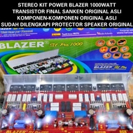Stereo KIT POWER AMPLIFIER BLAZER 1000WATT TF SANKEN ORI BY BELL ASLI