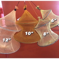 2 RINGS JARING IKAN NYLON BEKAS IKAN JARING UDANG BEKAS UDANG