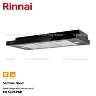 Rinnai RH-S329-PBR Slimline Hood Sleek Design with Touch Control