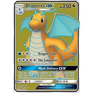 POKEMON TCG Dragonite GX Full Art Rare Holo Card 229/236 Unified Minds