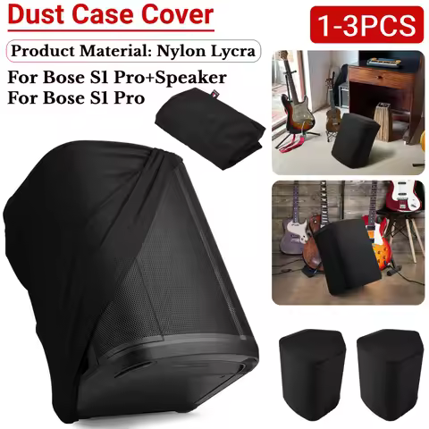 1-3PCS Lycra Dust Case Cover Speaker Cover High Elasticity Speaker Cover for Bose S1 Pro /for Bose S