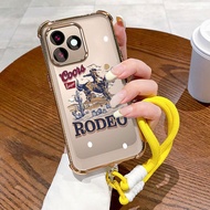 Case For Redmi 13 4G 13 5G note 13R Imported anti drop material personalized trend Western denim pat