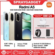 [NEW] Redmi A5- 8GB(4+4)RAM +128GB ROM 🎁Xiaomi Malaysia Warranty