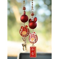 Car Pendant Rearview Mirror Interior Charm Safe Charm Car Pendant Car Influencer Goddess Style High-