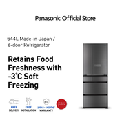 Panasonic Premium Made in Japan Multi Door 6-Door Refrigerator NR-F654GT-SS
