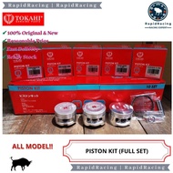 GB6/EX90 47MM<< TOKAHI PISTON KIT FULL SET (4 STROKE) SIZE:STD/0.25/0.50/0.75/1.00 [READY STOCK] HON
