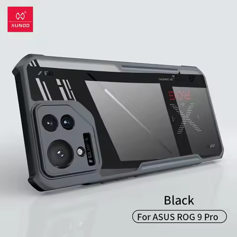 For ASUS Rog Phone 9 Pro,9 Case XUNDD Airbag Shockproof Transparent PC TPU Frame Back Anti-knock Cov