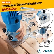 Extraman Wood Trimmer Machine 720w Wood Trimmer Router Machine 6.356mm Hand Trimmer Palm Router Trim