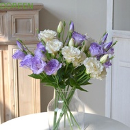 DOREEN Artificial Lisianthus Flowers, Bridal Bouquet Lifelike Fake Eustoma Flower, Wedding Bouquet D