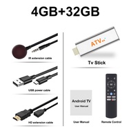Android 16 TV Stick HD 8K 2.4/5G Wifi BT 5.4 Allwinner H313 Google NETFLIX Youtube Assistant Smart M
