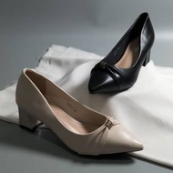 SPiFFY HELOISE  OL Formal Chunky Heeled Lady Pumps-CT5933