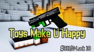 [Ready Stock] 311/G-Lock 18 Toys Gun Model Building Block 200pcs Includingบล็อกตัวต่อโมเดลปืนของเล่น