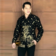 KEMEJA Batik Motif 1501 Men's Batik Top Prada Shirt