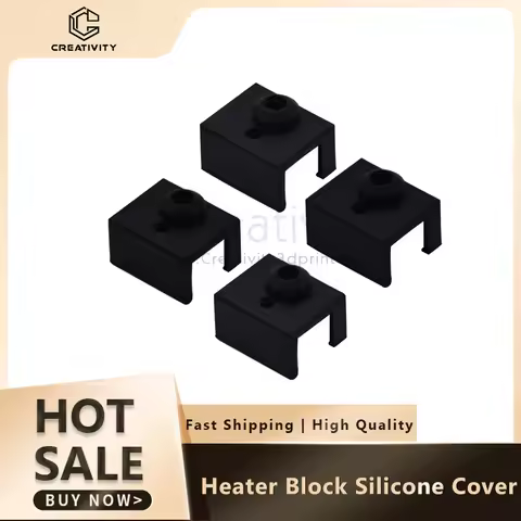 Heater Block Silicone Cover MK7/MK8/MK9 Hotend Silicone Sock Cover Case For Ender 3/CR10/Ender-3 S1/