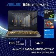 Asus TUF FA506Q-MHN063T 15.6" Laptop/ Notebook (Ryzen 7 5800H, 16GB, 512GB, NV RTX3060, W10H, 144Hz)