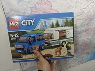LEGO樂高60117 城市系列 city 大篷車與露營車，