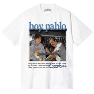 Baju Lelaki Oversize Rollingstout  - Boy Pablo Escobar | Parodi Band & Film t-shirt MUSIK METAL ROCK