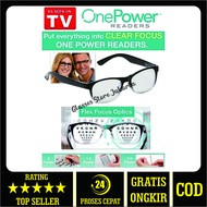 [TERLARIS] Kacamata Baca Plus Auto Focus Adjusment Ajaib One Power Readers Untuk Pria Dan Wanita 100