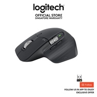 Logitech MX Master 3S Silent Wireless Mouse with Ultra-fast Scrolling, Ergo, 8K DPI, Track on Glass,