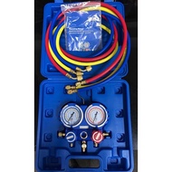 Flying Over VALUE VMG-2-R32-B High Low Pressure Refrigerant Gauge Set/Vacuum Gauge/Pressure R410A/R3