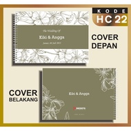 CUSTOM Wedding Guest Book Custom Wedding Guest BookHARD COVER