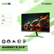 EasyPC | Nvision N2455GT-B 23.8" FHD 144Hz IPS Monitor For Deskto PC CPU and Laptop 144Hz Monitor