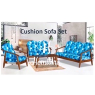 ┅◆6 pairs of Wooden Sofa Cushion ( Random Color )/ Free Cover / KUSYEN Sofa Set Kayu