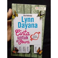 (Secondhand Book) Cinta Untuk Di Sewa by Lynn Dayana (Alaf 21/Negotiable/Novel cinta terpakai/Buku m