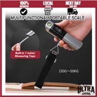 [MY] 50kg Portable Weighing Scale/ Travel Weighing Scale/ Luggage Weighing Scale/ Electronic Luggage