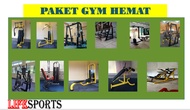 Original Paket LENGKAP Alat Olahraga Alat Gym &amp; fitnes komersial ori