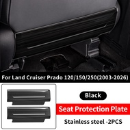 For Toyota 2003-2025 Land Cruiser Prado LC120 LC250 LC150 Car Seat Back Protector Kick Plate Interio