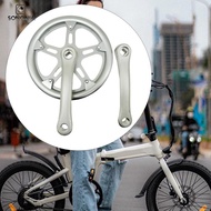 SONONIA Bike Crankset Bicycle Crank Set 46T Chain Wheel Lightweight Aluminum Alloy 152mm Crank Arm F