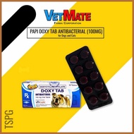 Papi;pX&Doxy|FP+Tab%p_Antibacterial:F_for:z_Dogs:O_and:A_Cats:B_100mg per 10 pcs