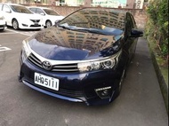 Toyota\2014年Altis z版 藍 跑13萬   無保人 免頭款 超低月付 3999 起 強力貸款 強力過件
