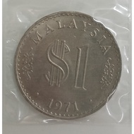 Malaysia BNM 1971  RM1 Big Coin HSM2026046 grp