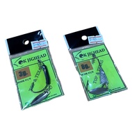 OK Jighead Hook Jig Head Size 1/0 2 Types VP-0135