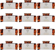 Bridesmaid Hair Claws Bachelorette 4.1 Inch Square Hair Clips Set of 12 Bridal Shower Hair Claw Clip