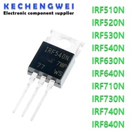 5PCS IRF510 IRF520 IRF540 IRF640 IRF740 IRF840 IRF630 IRF630N TO-220 IRF510N IRF540N IRF520N IRF530N